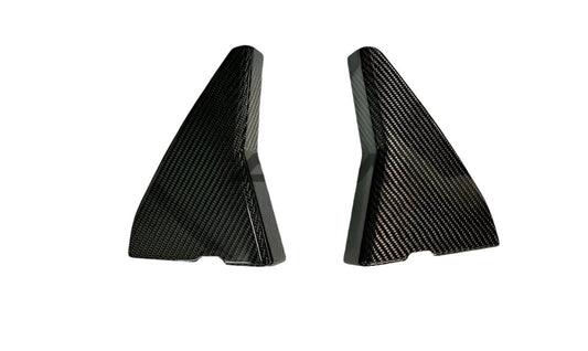 AGM C8 Carbon Fiber Engine Appearance Rear Window Covers