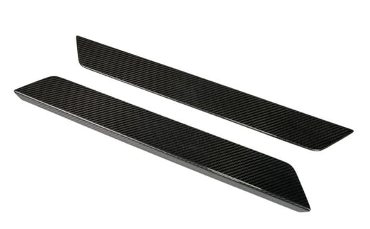 C8 Corvette Carbon Fiber Door Sill Plate Covers