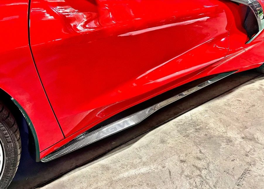 AGM C8 Corvette Z06 Style Sideskirts (Stingray)