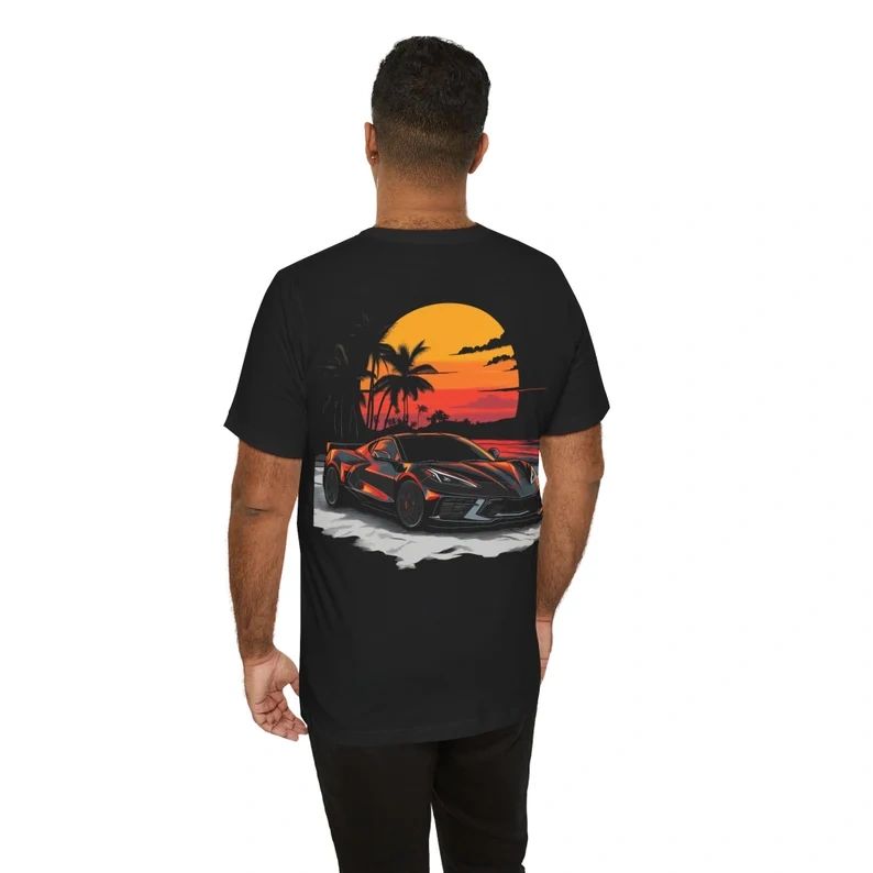 CForce Performance Series - Black C8 Tropical T-Shirt