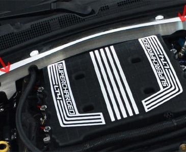 2016-2020 Camaro ZL1- False Firewall Cover | Stainless Steel, Choose Finish