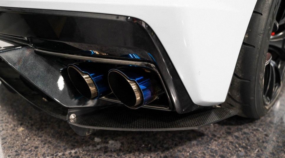 Verus Engineering C8 Corvette Carbon Polyweave Rear Spats