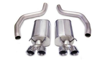 Corsa 06-13 Chevrolet Corvette C6 Z06 7.0L V8 Polished Sport Axle-Back Exhaust