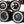 BMW 3-series E30 2/4 door. Black Angel Eyes Headlight Set (1987-1991)