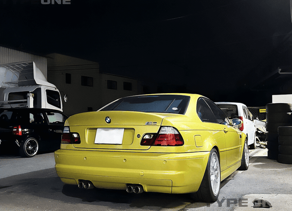 BMW 3-series E46 Coupe Red LED LightBar Taillights Set (2003-2007)