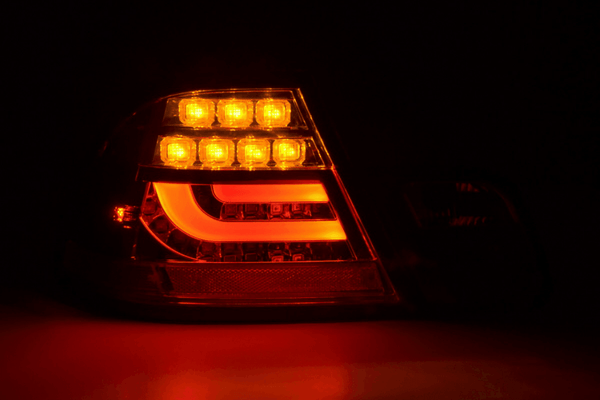 BMW 3-series E46 Coupe Red LED LightBar Taillights Set (2003-2007)