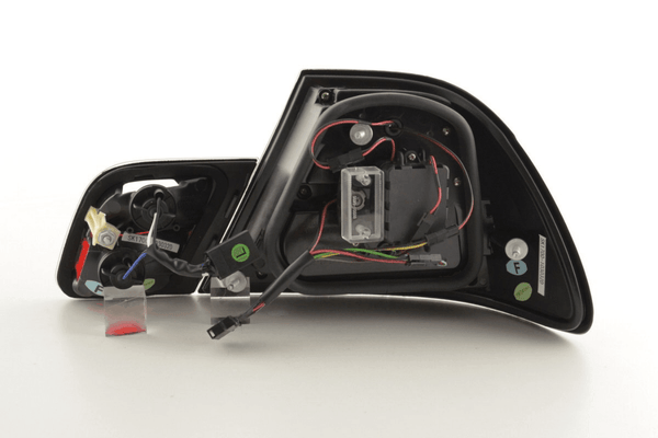BMW 3-series E46 Coupe Red LED LightBar Taillights Set (2003-2007)