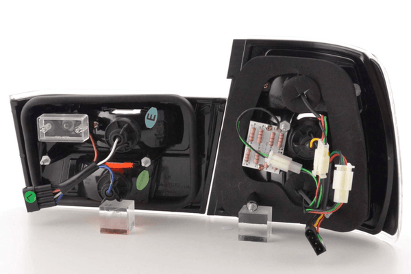 BMW 5-series E34 Chrome Clear LED Taillights Set (1988-1994)