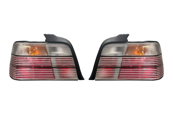 BMW E36 Sedan Clear OEM Style Tail Lights (1990-1999)