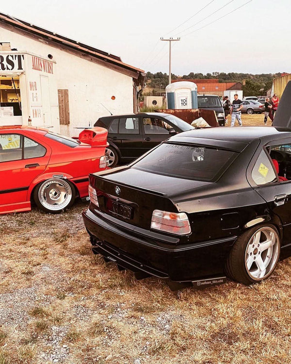 BMW E36 Sedan Clear OEM Style Tail Lights (1990-1999)