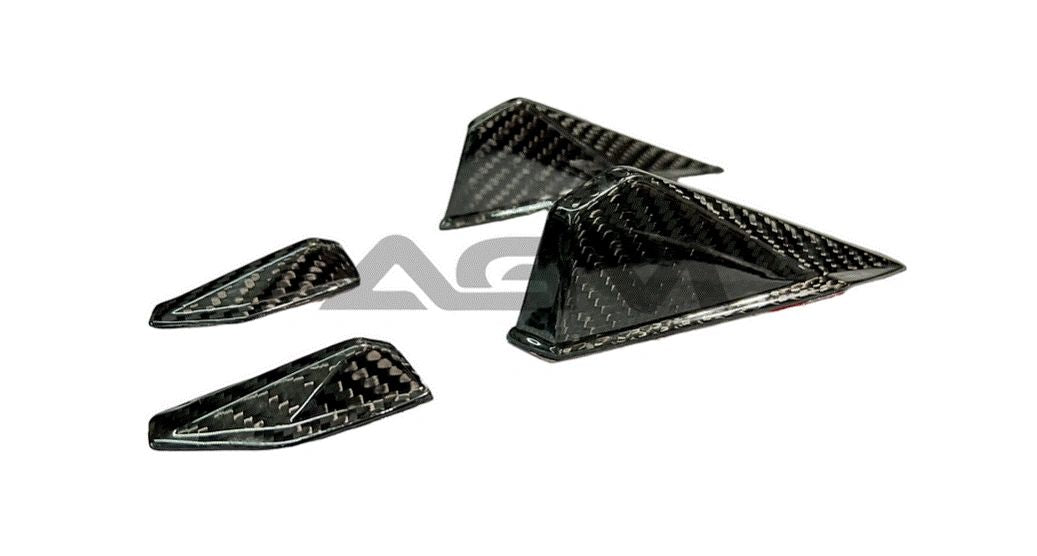 AGM C8 Corvette Spoiler Delete Fin Kit