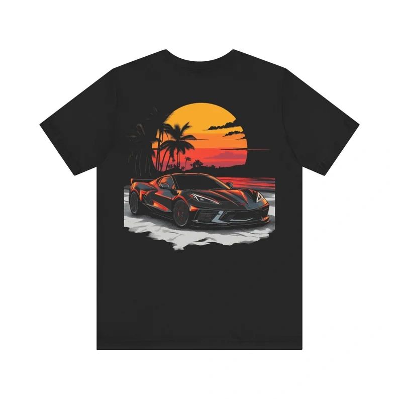 CForce Performance Series - Black C8 Tropical T-Shirt