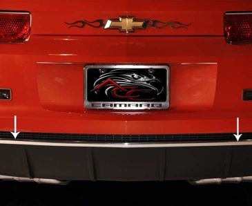 2010-2013 Camaro - Rear Valance Trim | Classic Chrome Vinyl