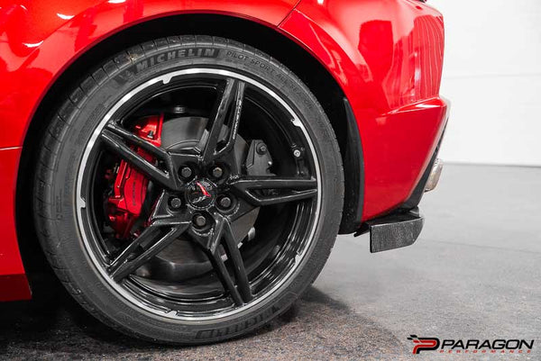 Paragon Performance C8 Corvette Carbon Fiber AeroMax Rear Spats