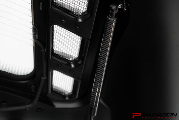 Paragon Performance C8 Corvette Carbon Fiber Hood Struts