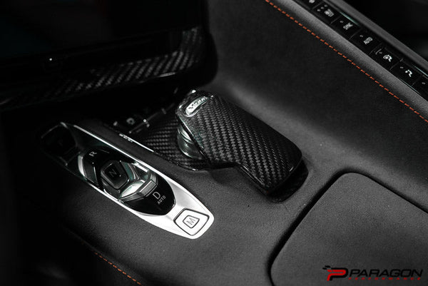 CCS C8 Corvette Carbon Fiber Mode Selector Overlay