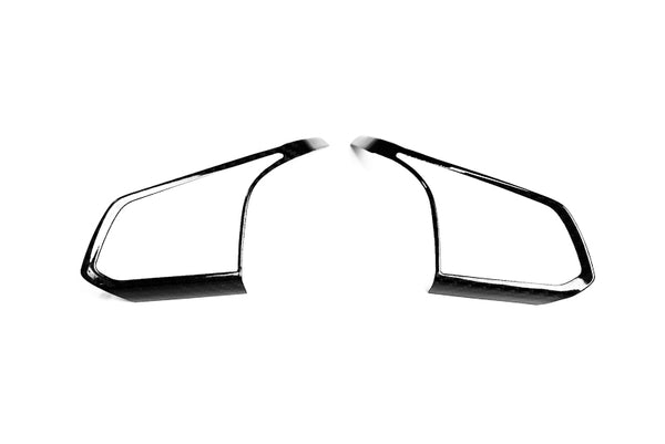 C8 Corvette Carbon Fiber Steering Wheel Trim Covers