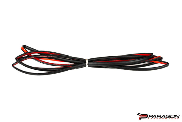 Paragon Performance C8 Corvette Carbon Fiber Clear Engine Cover - Convertible