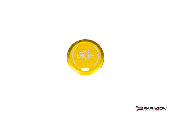 Paragon Performance C8 Corvette Engine Start / Stop Metal Button - Red or Gold