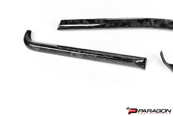 C8 Corvette Carbon Fiber Interior Trim - 3 Pc Kit - Forged