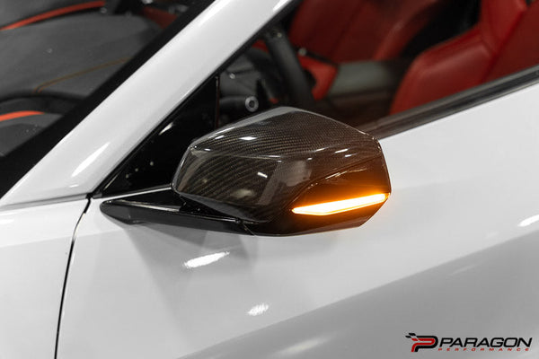 Paragon Performance C8 Corvette Sequential LED Mirror Cap Turn Signals