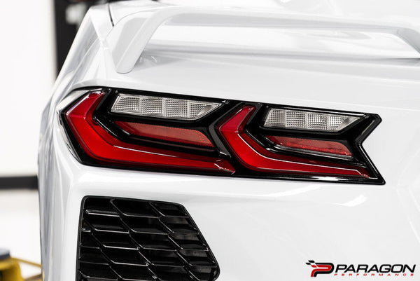 Tail light Indicators overlay for C8 Corvette