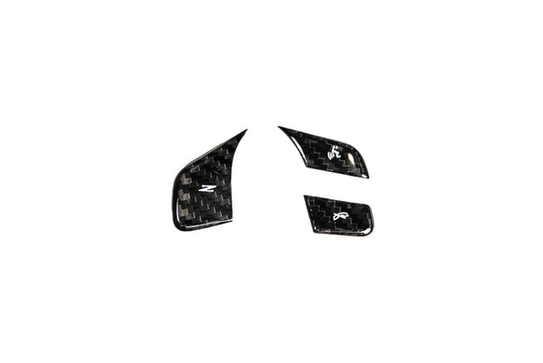 CCS C8 Corvette Steering Wheel Button Covers 1LT Only - NON HEATED