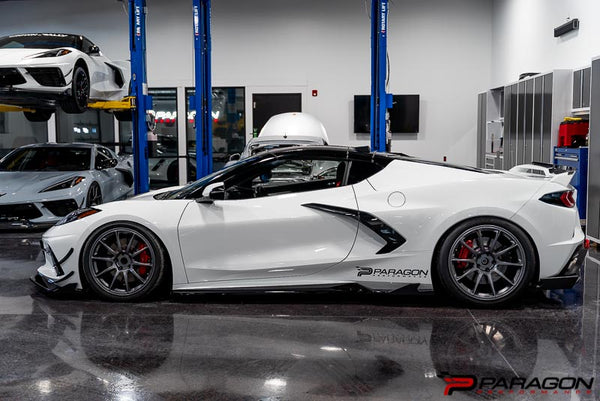 Paragon Performance C8 Corvette Vortex Generators - Carbon Flash