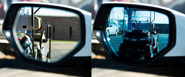 Paragon Performance C8 Corvette Wide Angle Mirrors With Turn Signals, Defrosters, and Blind Spot