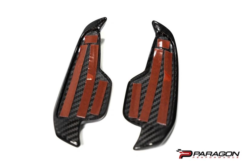 Paragon C8 Corvette Carbon Fiber Paddle Shifter Covers