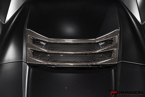 CCS C8 Corvette Convertible Carbon Fiber Hatch Vent Overlay