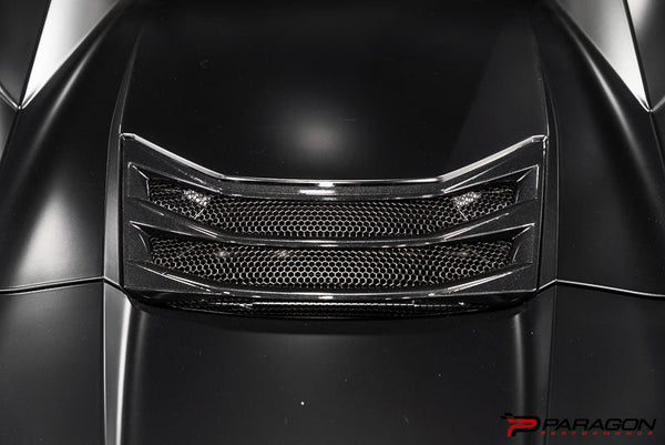 CCS C8 Corvette Convertible Carbon Fiber Hatch Vent Overlay