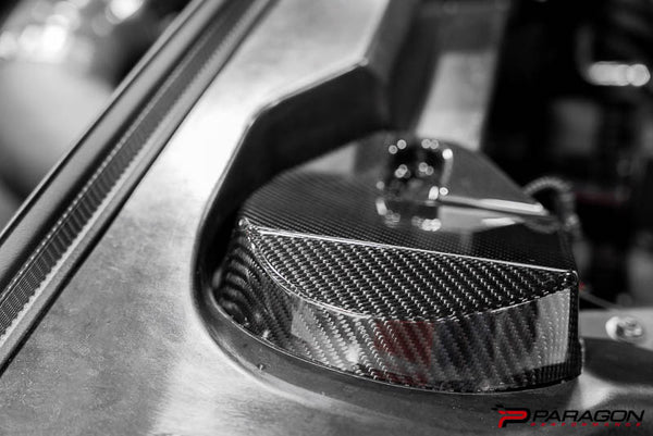 CCS C8 Corvette Carbon Fiber Rear Strut Tower Covers
