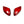 CCS C8 Corvette Red Carbon Fiber Mirror Overlays