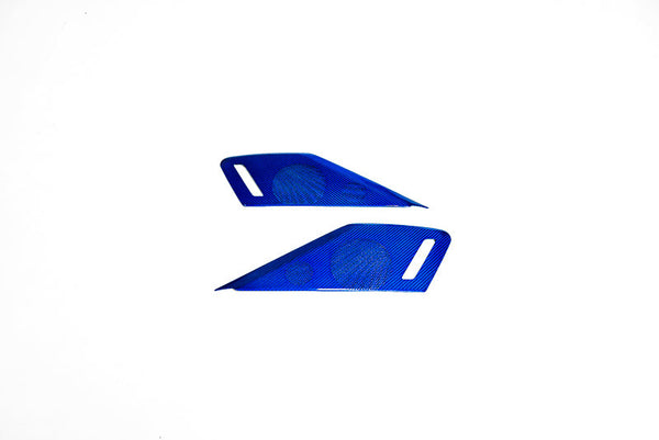 CCS C8 Corvette Carbon Fiber Speaker Covers - Blue