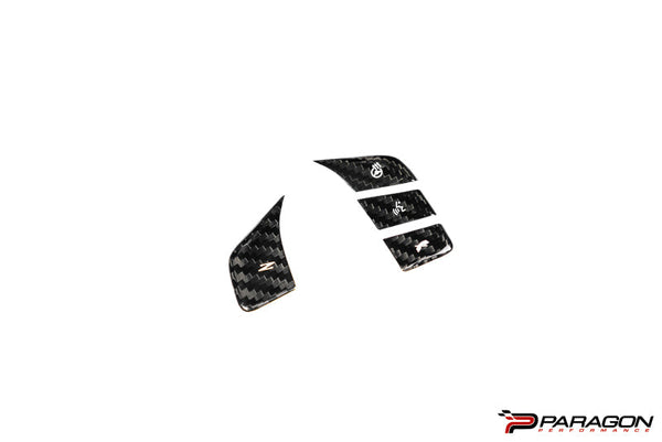 CCS C8 Corvette Steering Wheel Button Covers - Heated