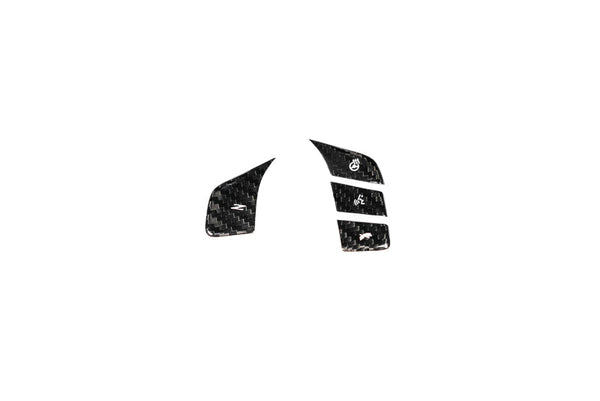 CCS C8 Corvette Steering Wheel Button Covers - Heated
