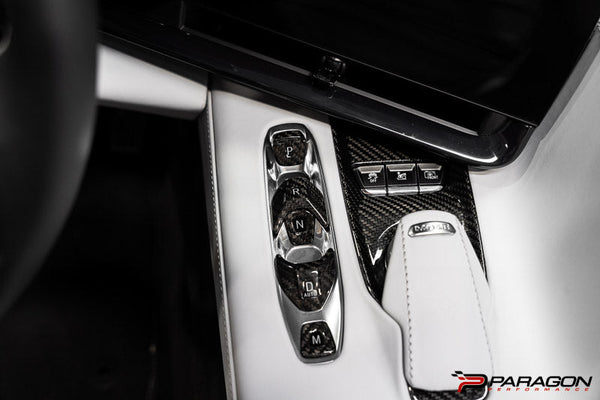 CCS C8 Corvette Carbon Fiber Transmission Control Button Covers