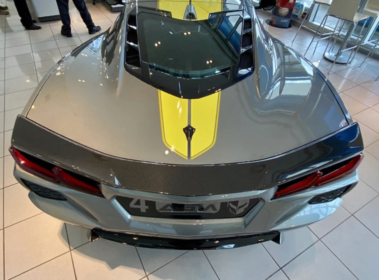 C8 Corvette Carbon Fiber Hypertail Spoiler