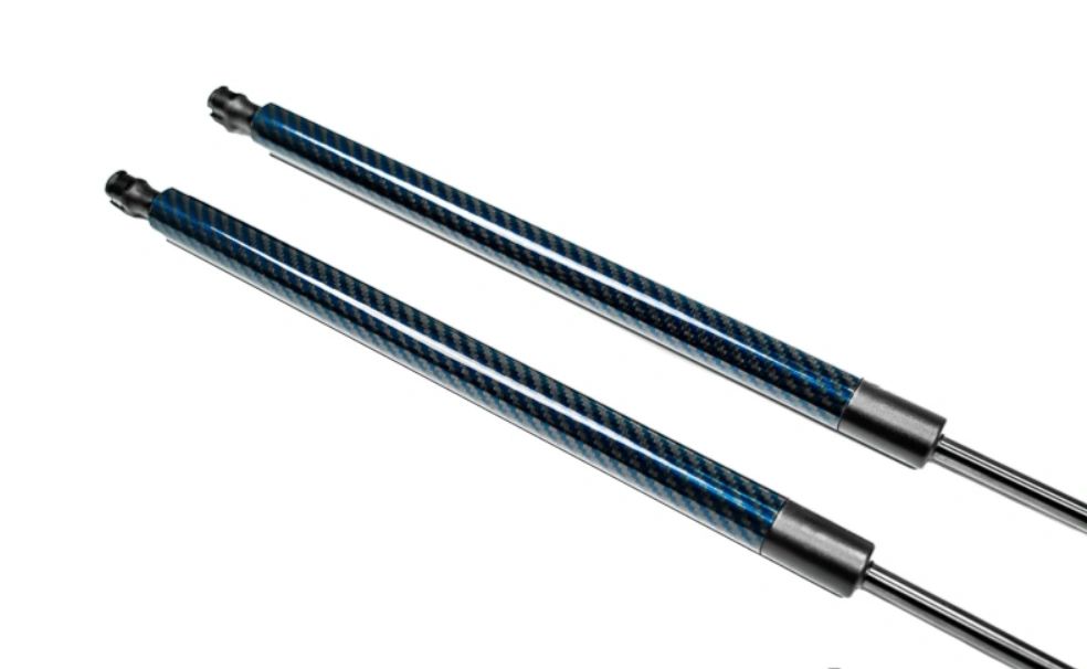 Paragon Performance C8 Corvette Carbon Fiber Hood Struts - Blue