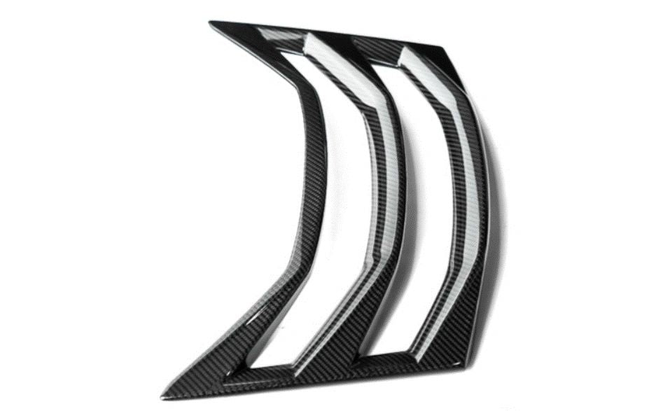 C8 Corvette Convertible Carbon Fiber Hatch Vent Overlay