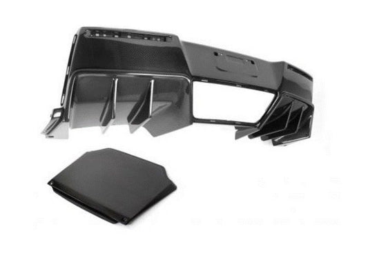 Carbon Fiber Rear Diffuser With Undertray