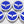 2005-2013 C6 Corvette - Crossed Flags Logo Fluid Cap Covers 5Pc Auto Transmission | Choose Color