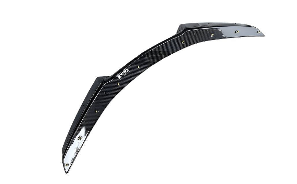 AGM C8 Corvette Z06/ERay Visible Carbon Fiber Lo-Pro Spoiler w/Wickers ...