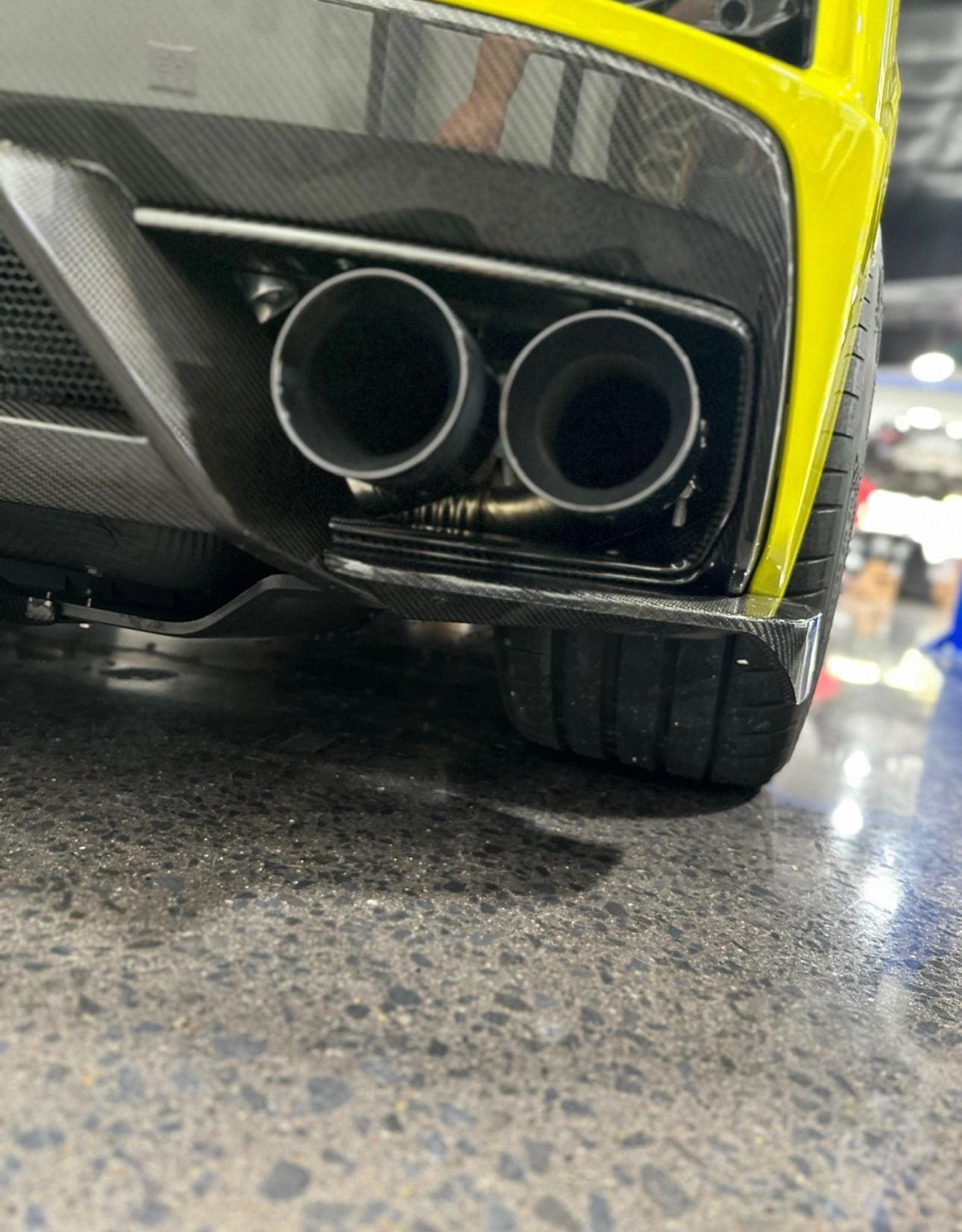 C8 Corvette Carbon Fiber Rear Spats