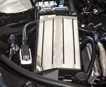 2010-2015 Camaro - Fuse Box Top Plate [Stand Alone] | Polished Stainless Steel