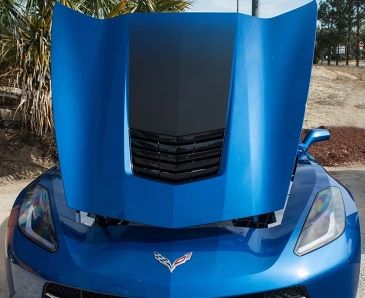 2014-2019 C7 Corvette Stingray - Hood Graphic Sport Fade 2Pc | Premium Vinyl