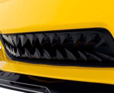 2010-2013 Camaro - Shark Tooth OEM Grille | Blakk Stealth Stainless Steel