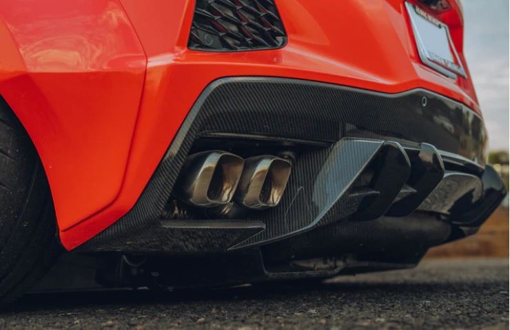 C8 Rear Diffuser