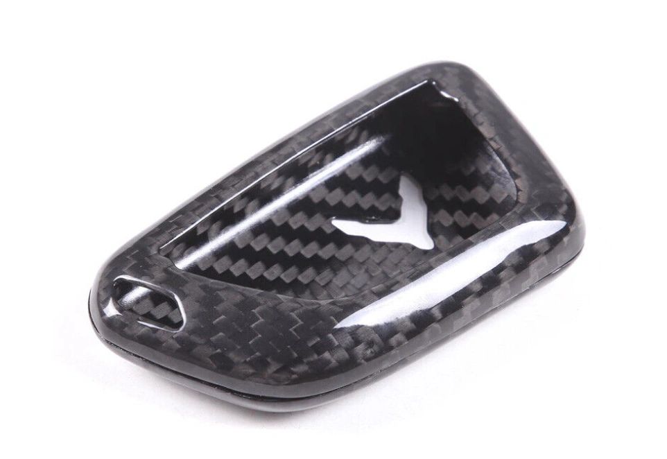 CFP C8 Corvette Carbon Fiber Key Fob Cover